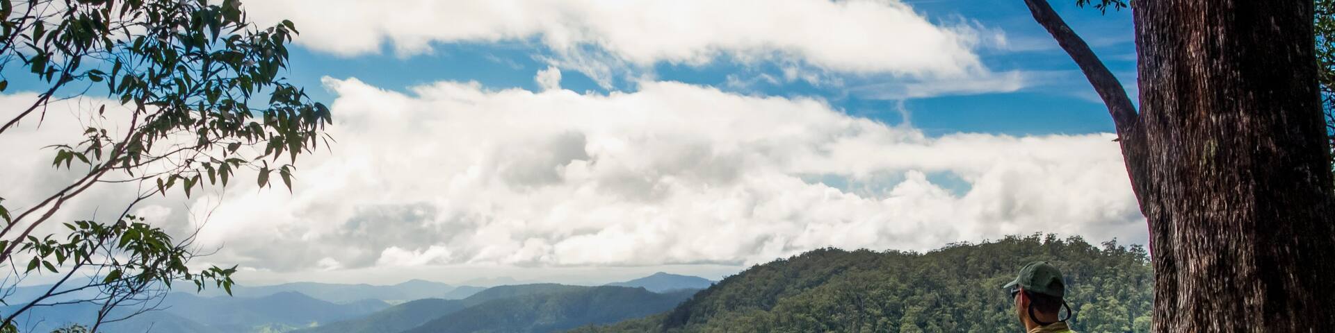 Barrington Tops National Park showing landscape views, mountains and hiking or walking