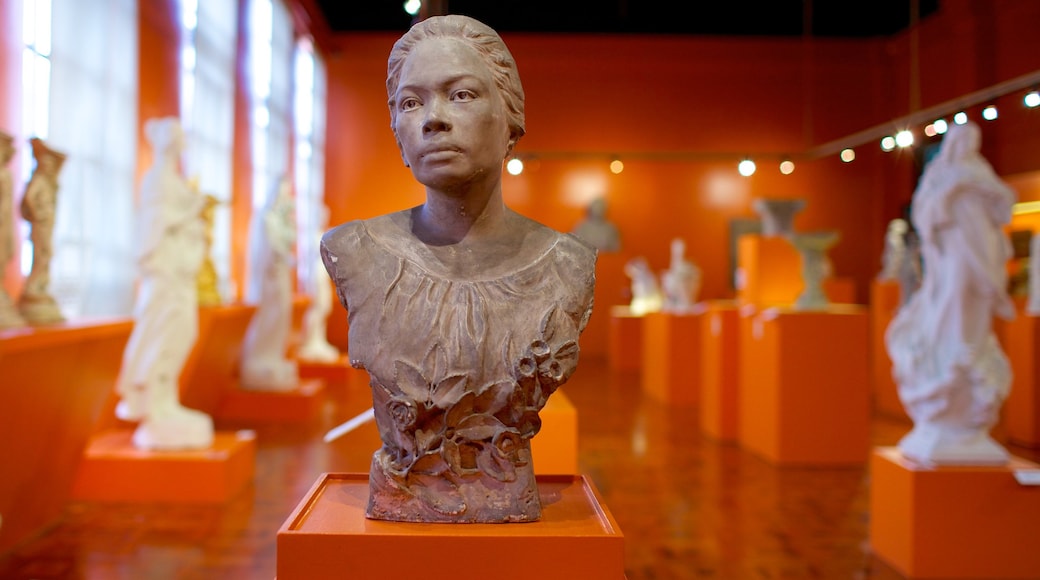 National Museum of the Filipino People showing art, interior views and a statue or sculpture