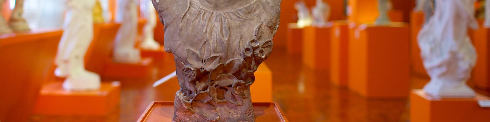 National Museum of the Filipino People which includes a statue or sculpture, art and interior views