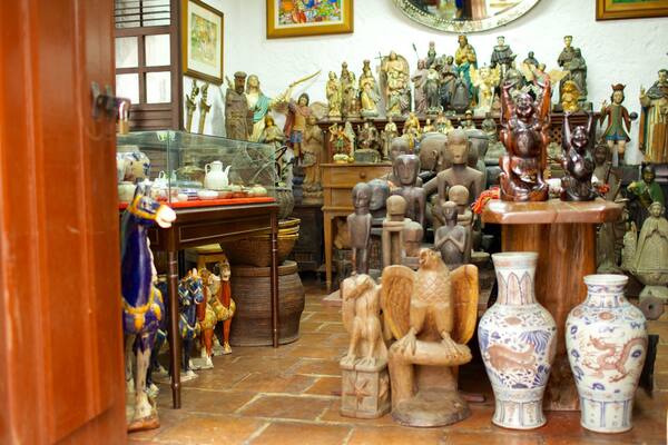 Musée de la Casa Manila montrant vues intérieures