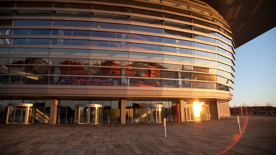 Teatro dell\'Opera di Copenaghen caratteristiche di teatro, architettura moderna e città