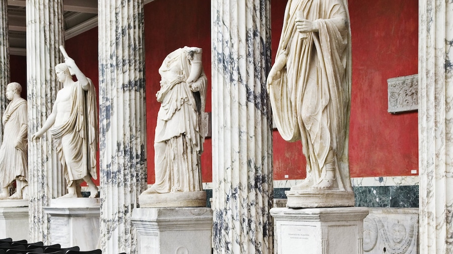 Ny Carlsberg Glyptotek showing a statue or sculpture and heritage elements