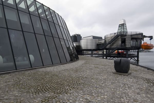 Musée norvégien des hydrocarbures mettant en vedette architecture moderne