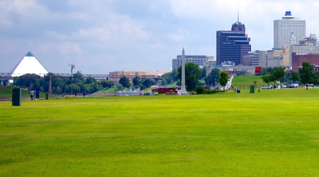 Memphis showing a park and a city