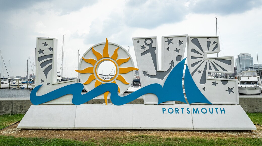 Portsmouth featuring signage