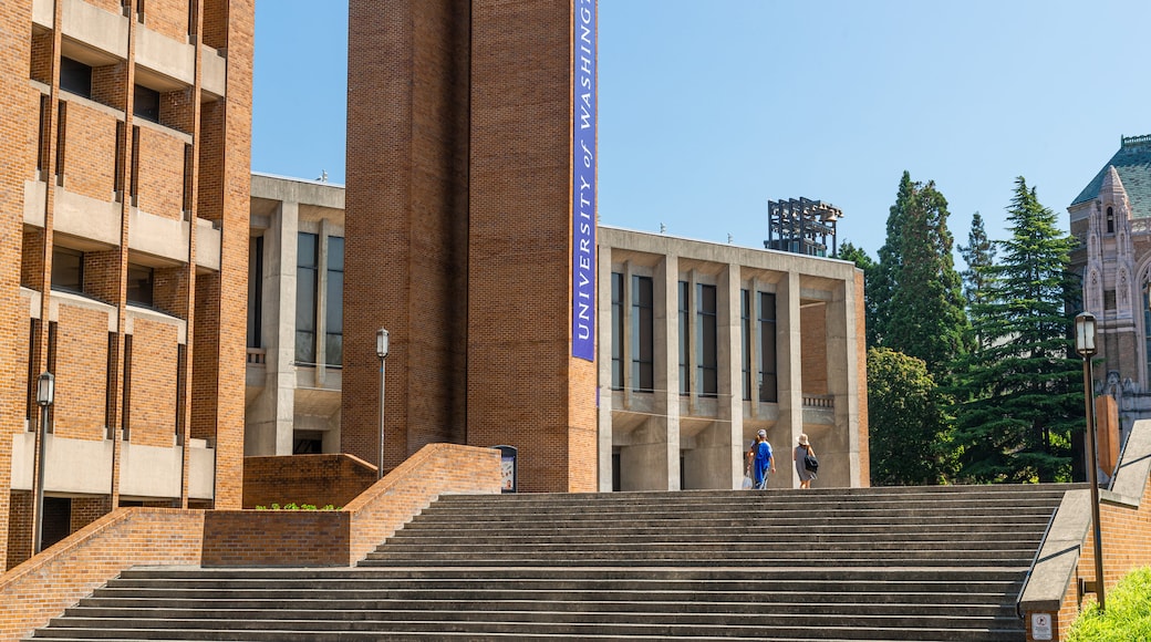 University of Washington featuring signage