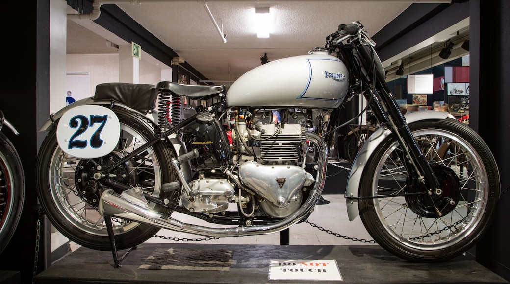 San Diego Automotive Museum featuring interior views and heritage elements