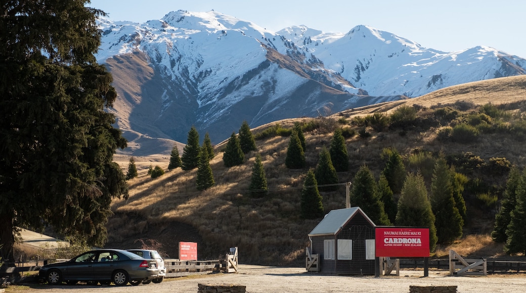 Cardrona Alpine Resort featuring mountains and snow