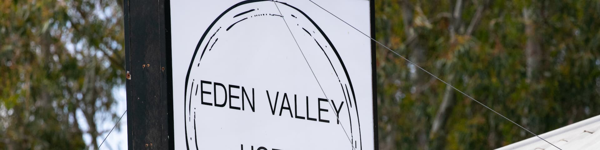 Eden Valley showing signage