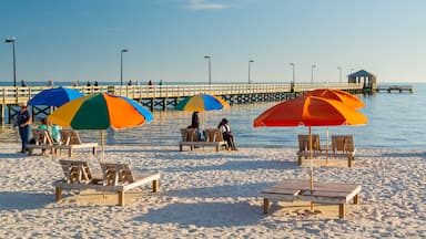 Biloxi Beach showing a sandy beach and general coastal views