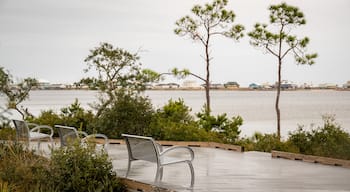 Bon Secour National Wildlife Refuge showing a lake or waterhole