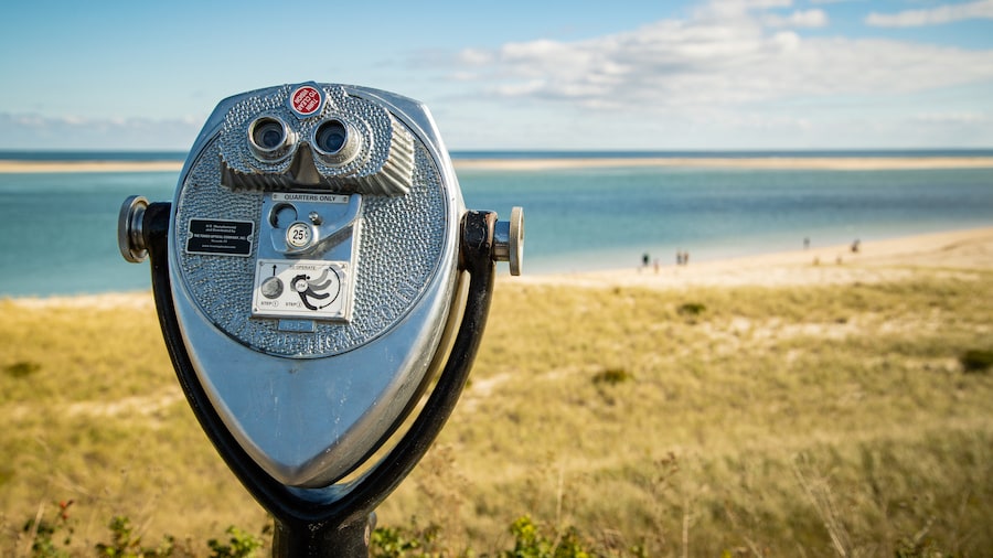 Chatham Lighthouse Beach which includes general coastal views and views