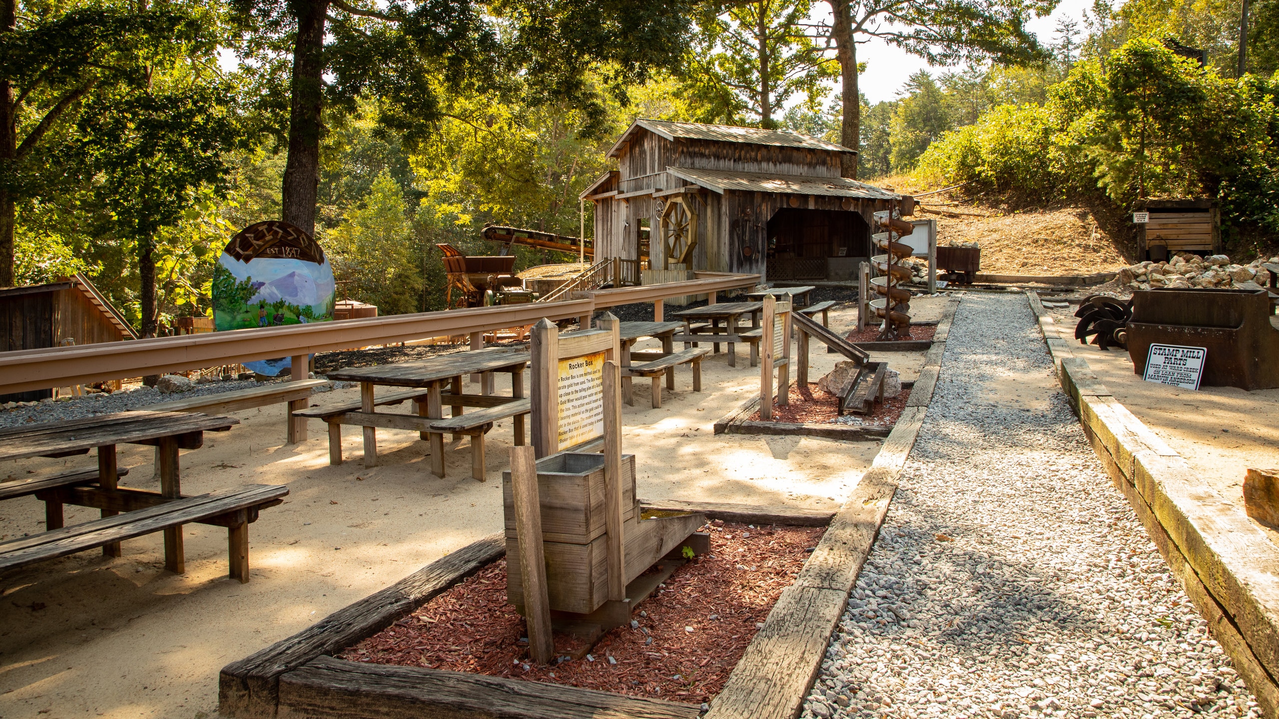 Gold Panning - Dahlonega Visitors Center