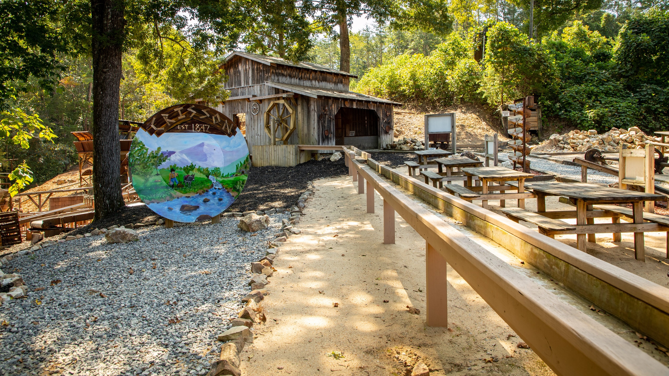 Gold Panning - Dahlonega Visitors Center