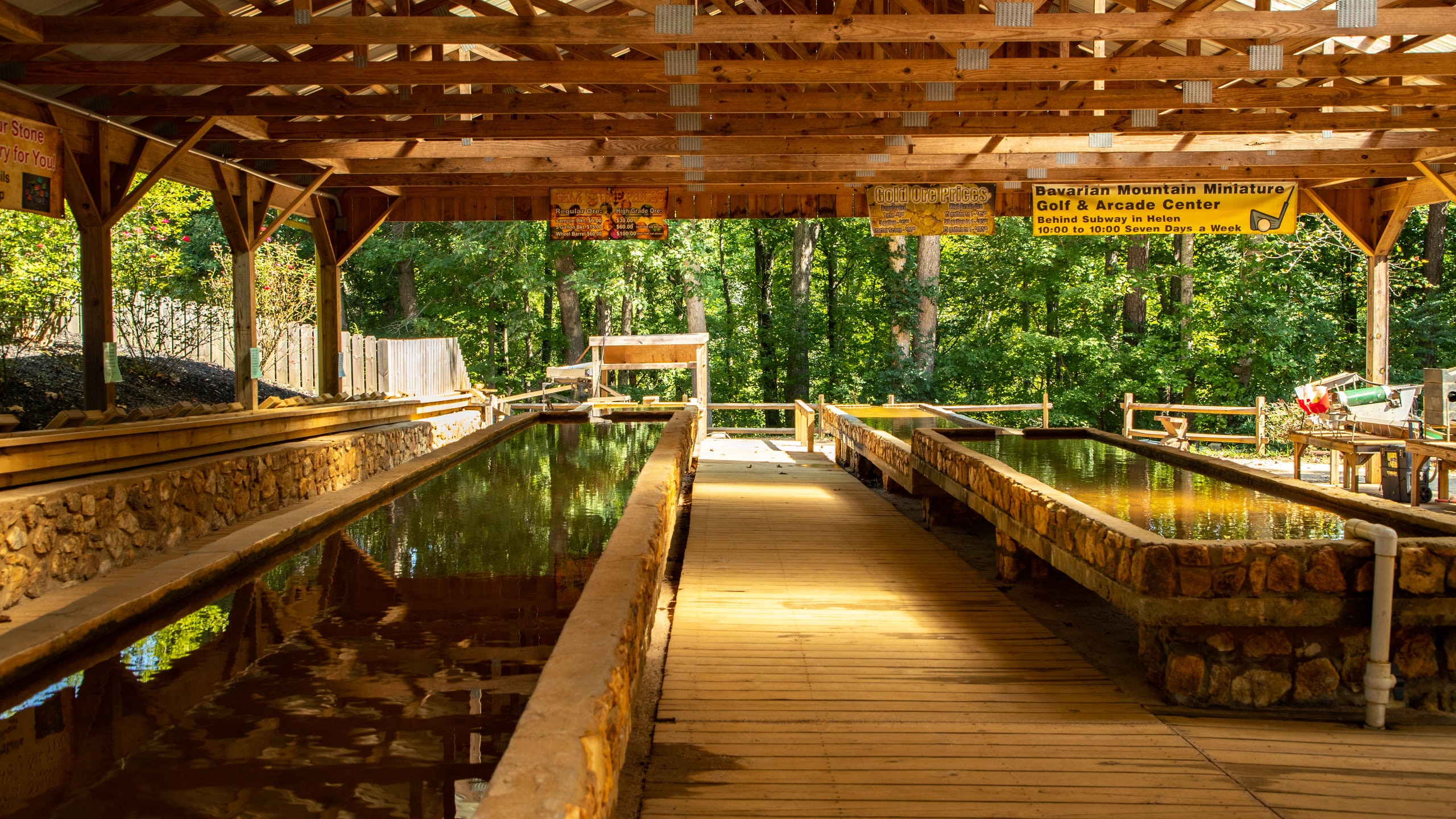 Gold Panning - Dahlonega Visitors Center