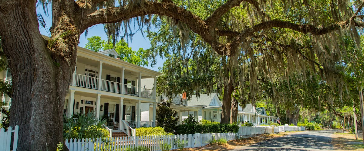 Isle of Hope Historic District featuring a house