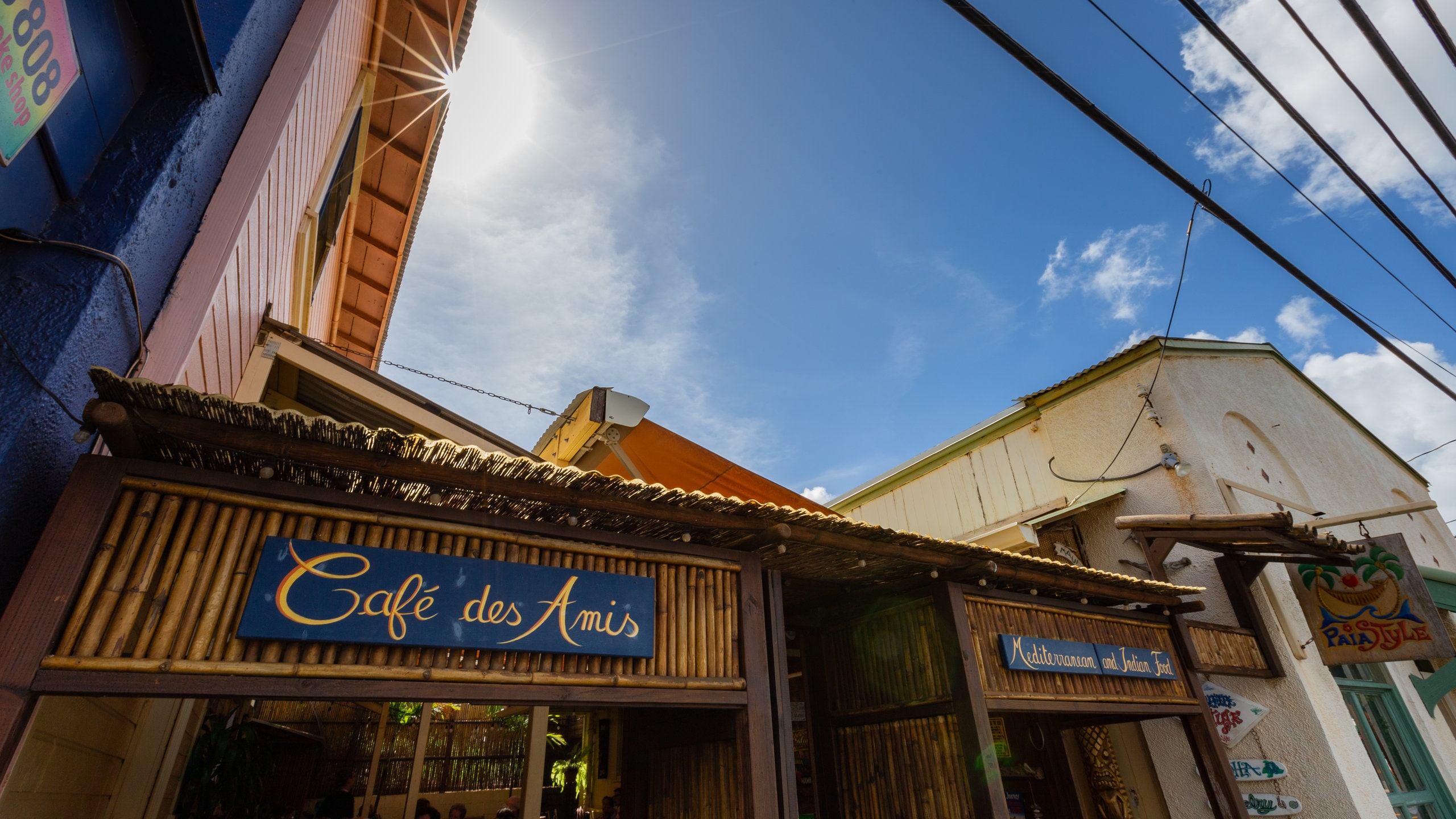 Paia showing signage