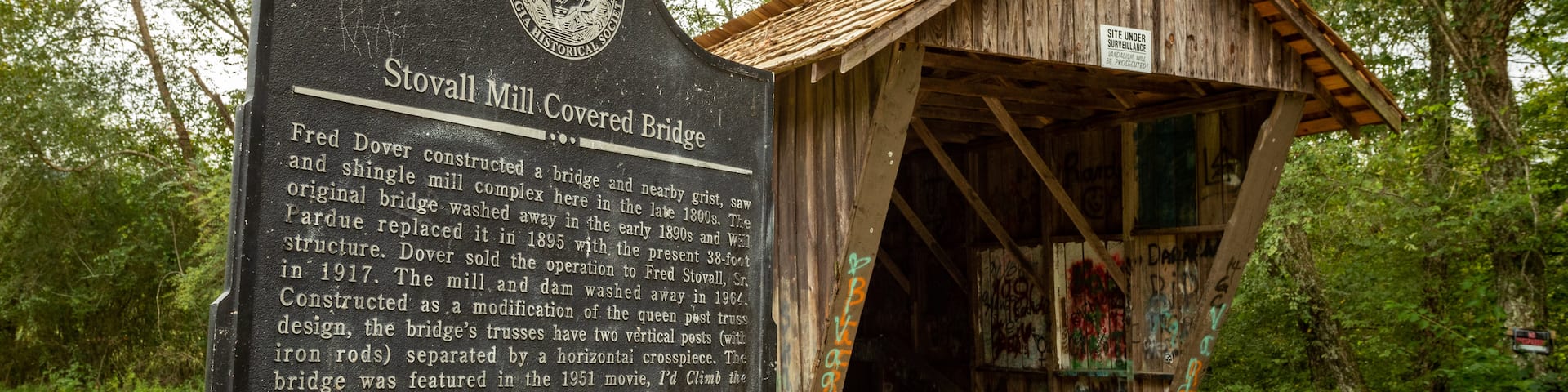 Stovall Mill Covered Bridge