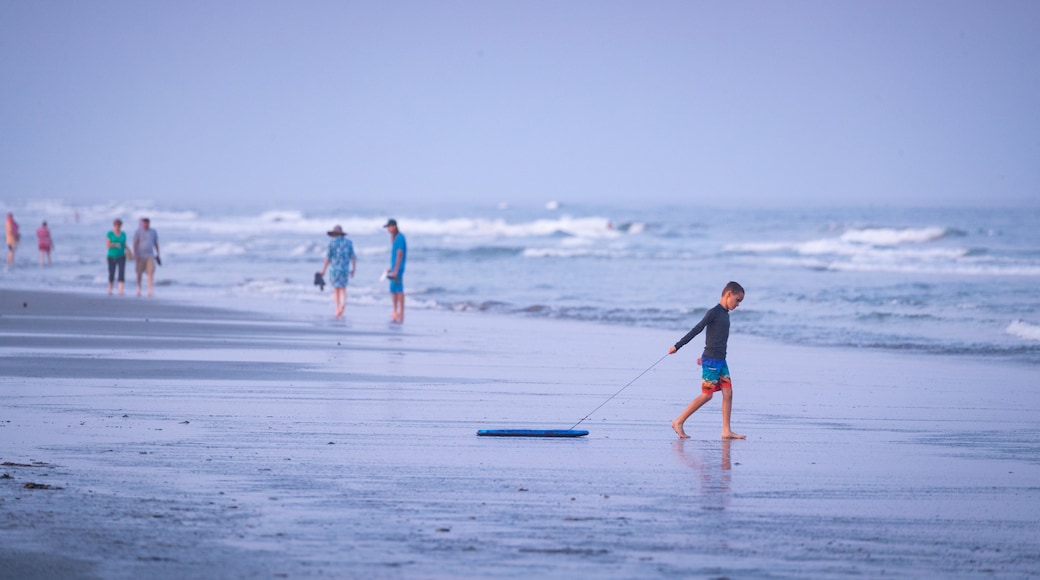 Wildwood Beach featuring a sunset, general coastal views and a sandy beach