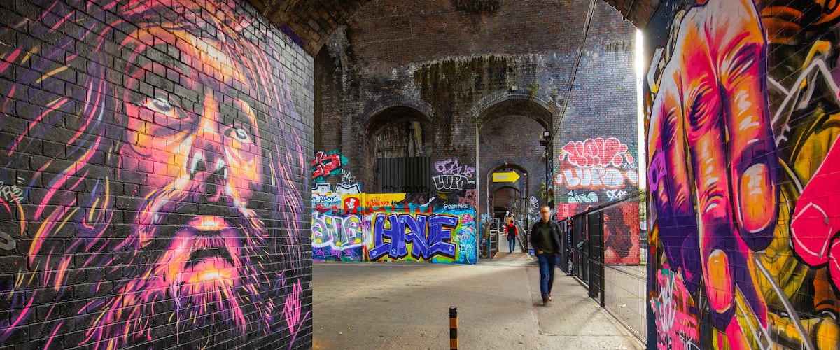 Digbeth showing outdoor art