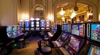 Casino Monte Carlo showing a casino and interior views