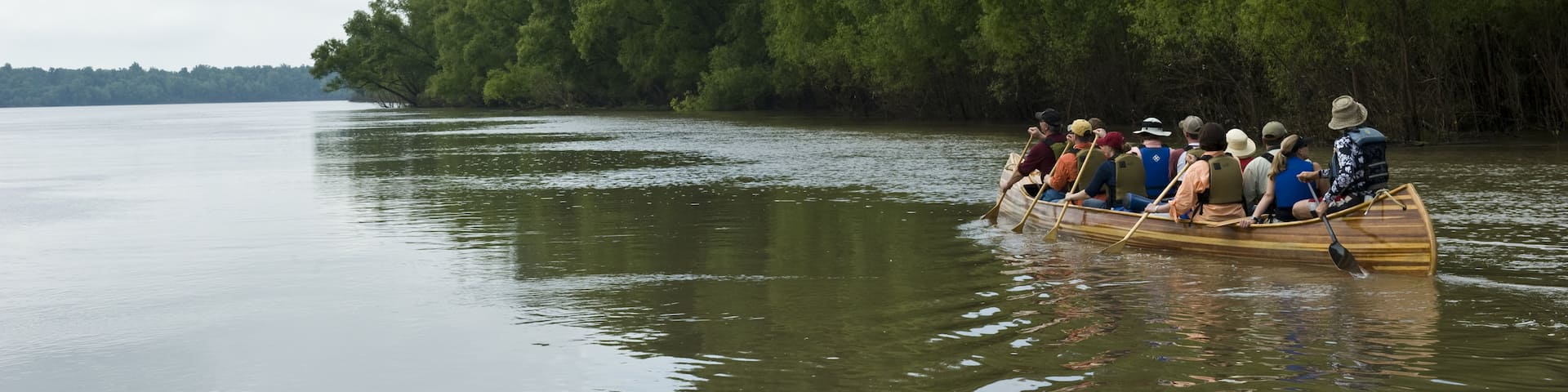 Helena which includes kayaking or canoeing and a river or creek as well as a small group of people
