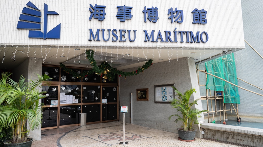 Maritime Museum showing signage