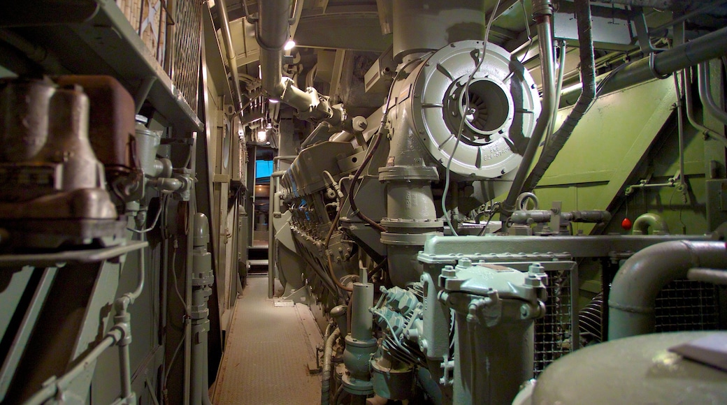 Canadian Railway Museum showing railway items and interior views