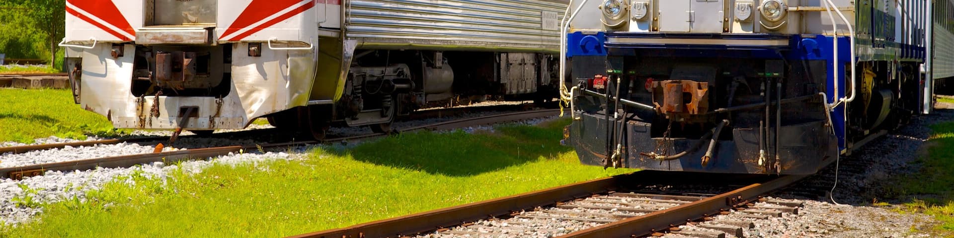 Canadian Railway Museum showing railway items
