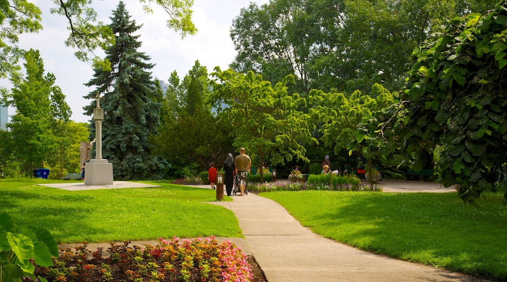 High Park som viser en have såvel som en familie