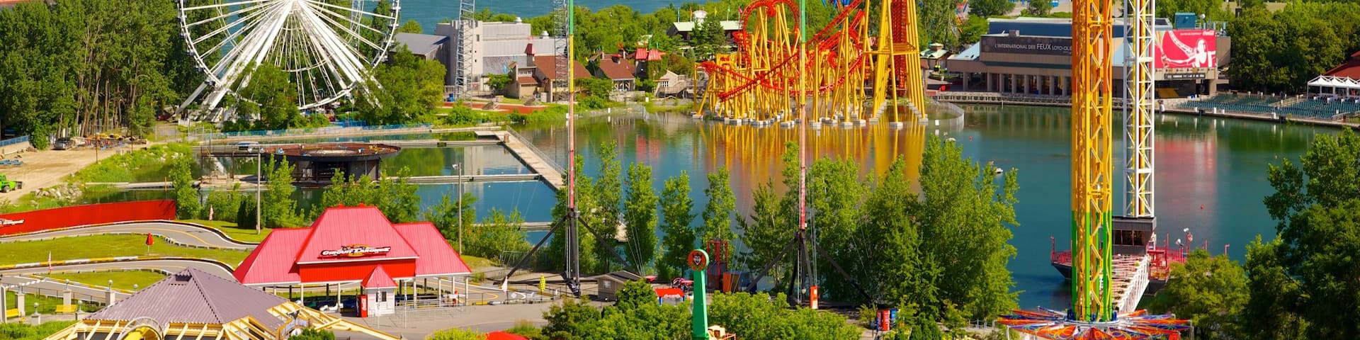 La Ronde Six Flags ofreciendo paseos