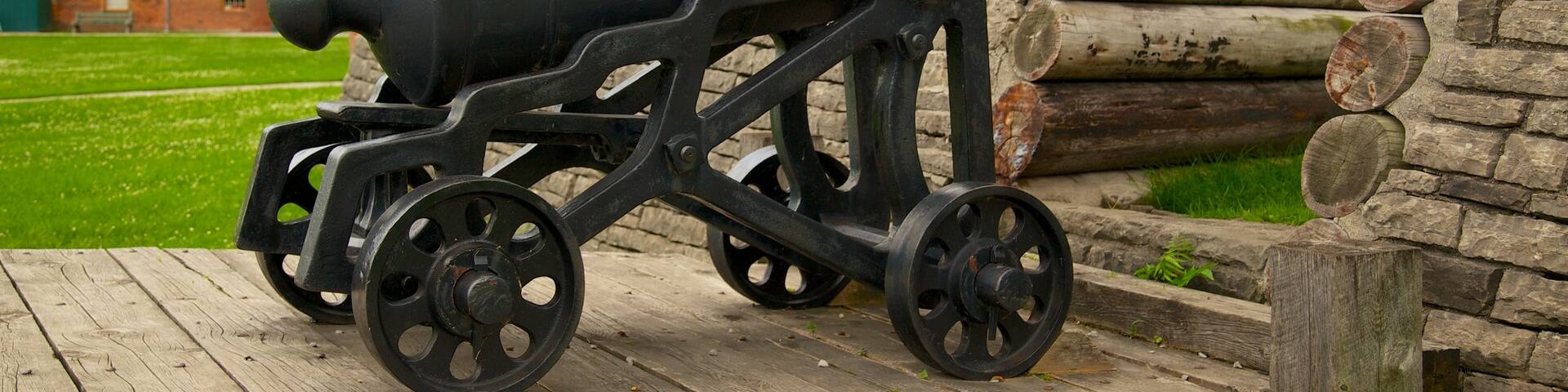 Site historique national de Fort York mettant en vedette articles militaires