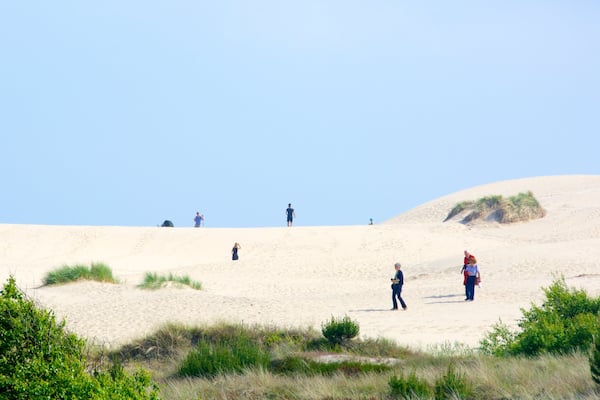 Rabjerg Mile フィーチャー ビーチ と 海岸線の眺め