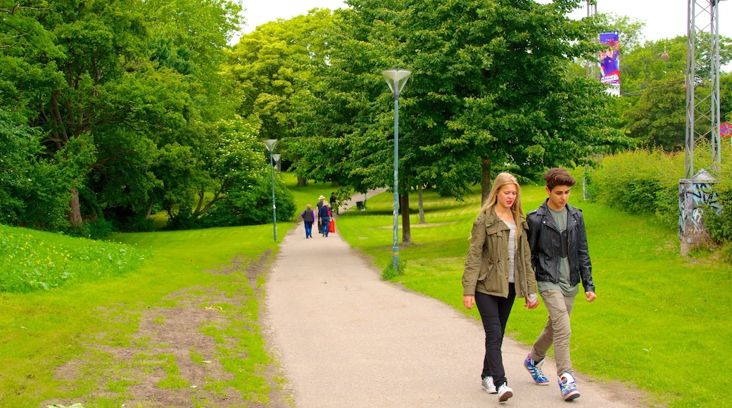 Botanischer Garten mit einem Garten sowie Paar