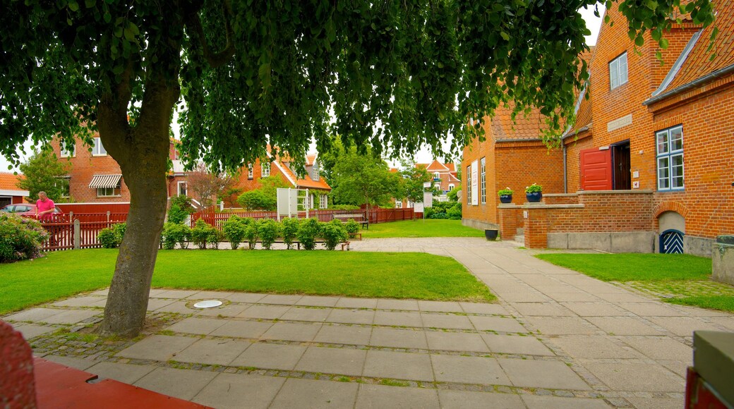 Skagens Museum showing a garden