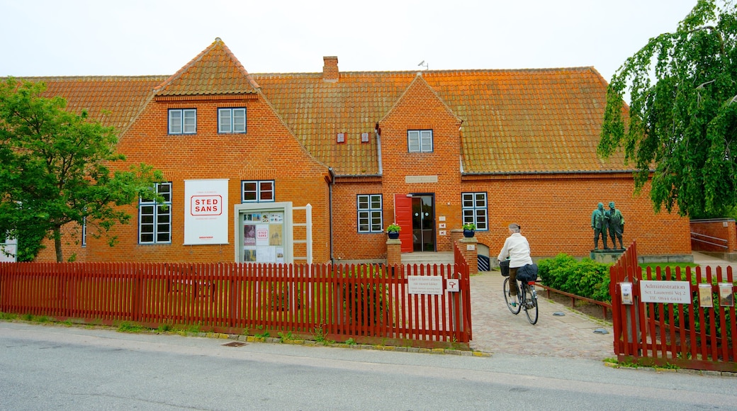 Skagens Museum featuring cycling