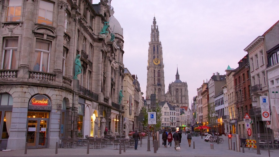 Cathedral of Our Lady featuring a city, a church or cathedral and heritage architecture