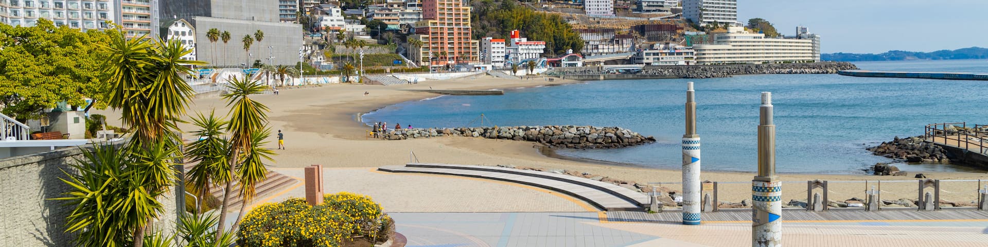 熱海陽光海灘, 熱海, 靜岡縣, 日本