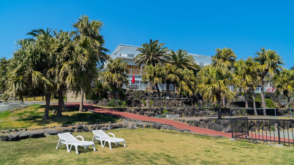 Izu Oceanic Park showing a park