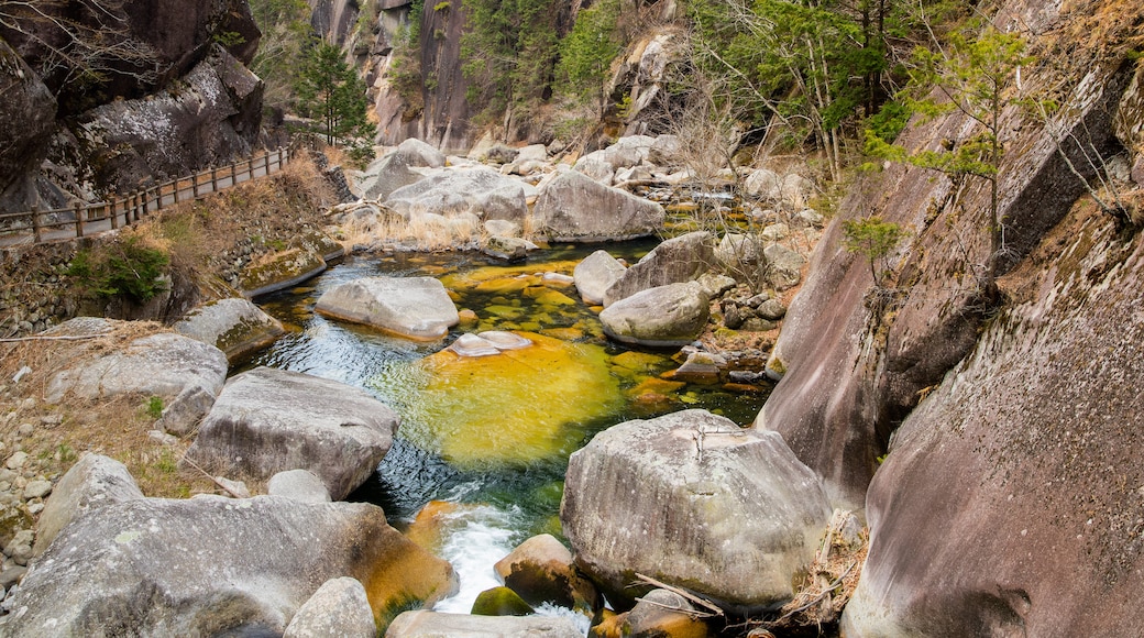 Shosenkyo featuring a river or creek