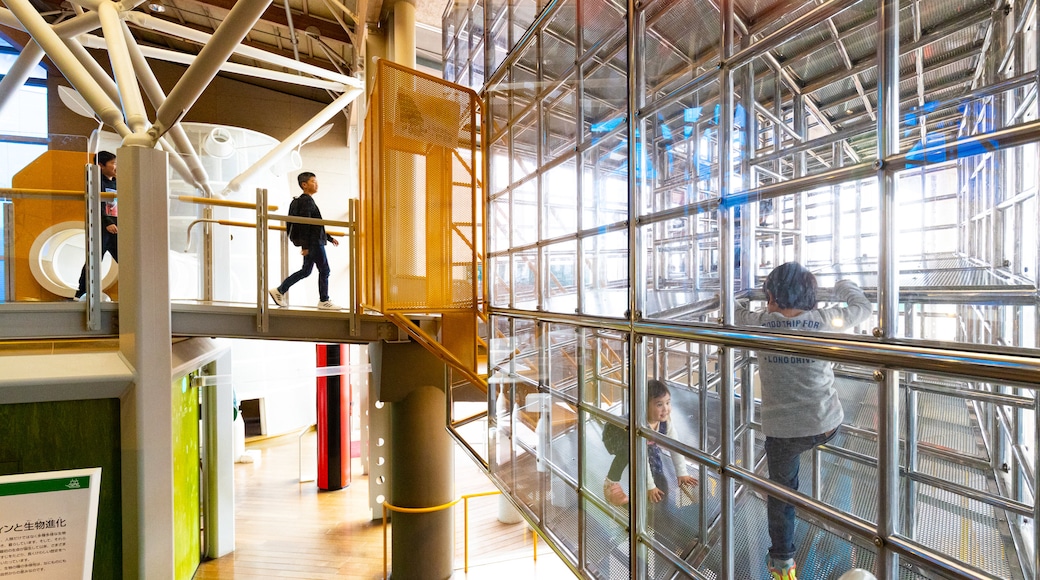 Yamanashi Science Center which includes interior views as well as children