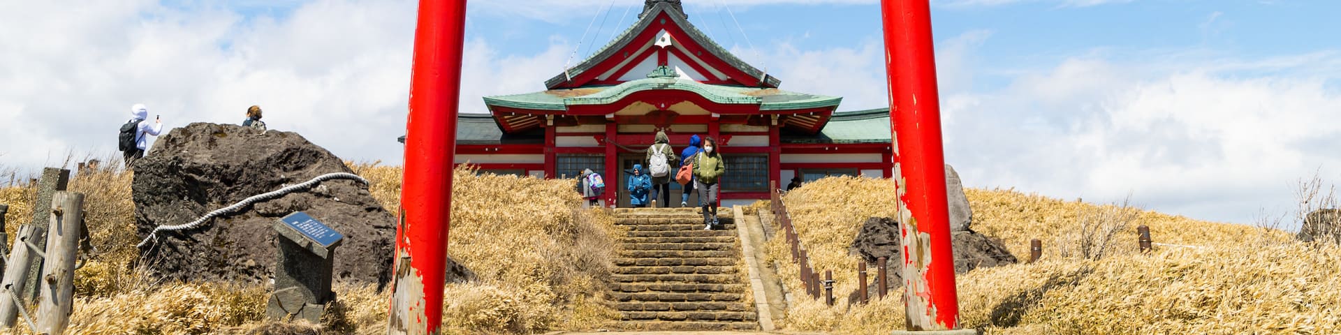 Hakone Komagatake Ropeway featuring heritage elements as well as a couple