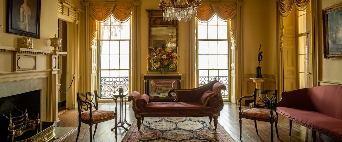 Edmonston-Alston House featuring interior views, heritage elements and a house