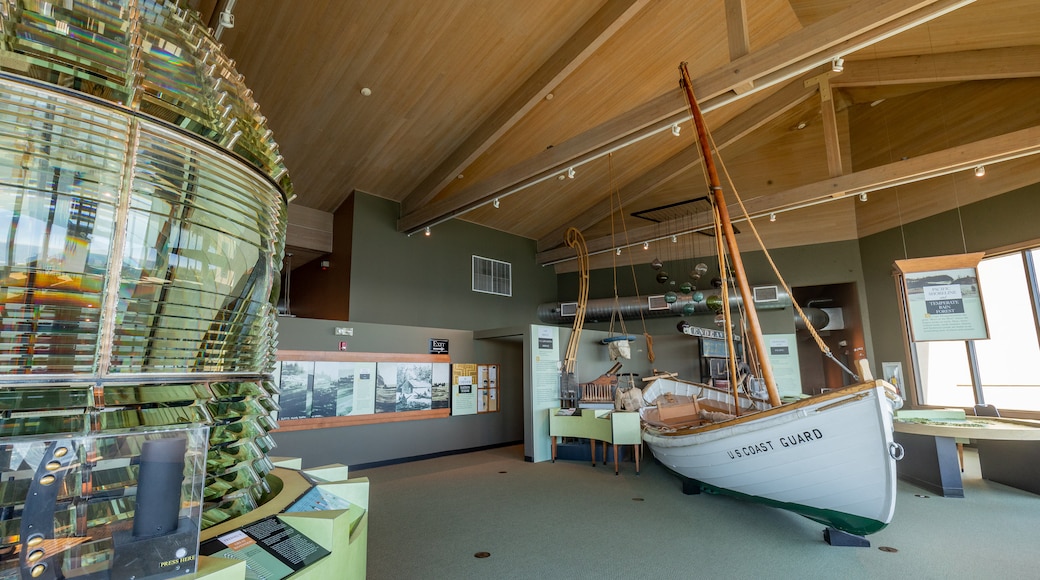 Lewis and Clark Interpretive Center which includes interior views