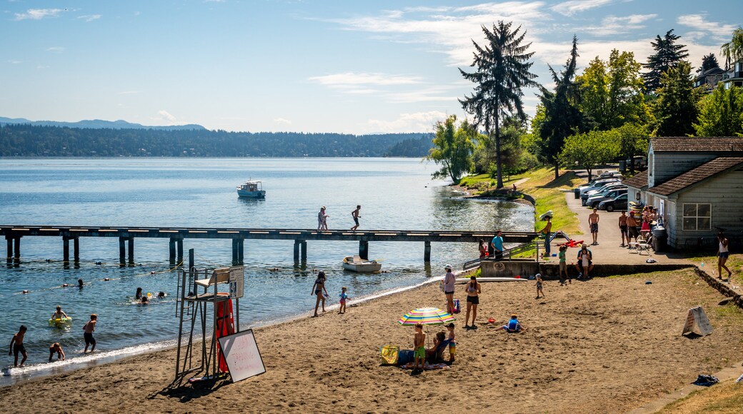 Mount Baker Beach featuring a beach and general coastal views