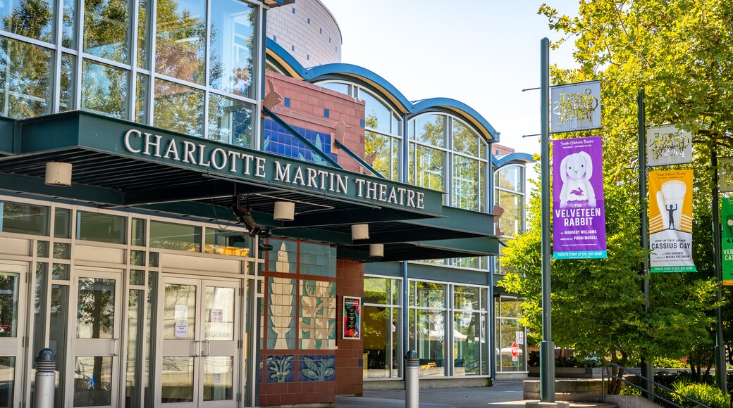 Seattle Children\'s Theatre which includes signage