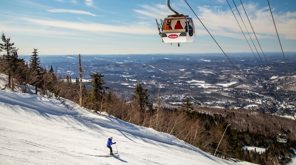 Express Gondola featuring landscape views, a gondola and snow