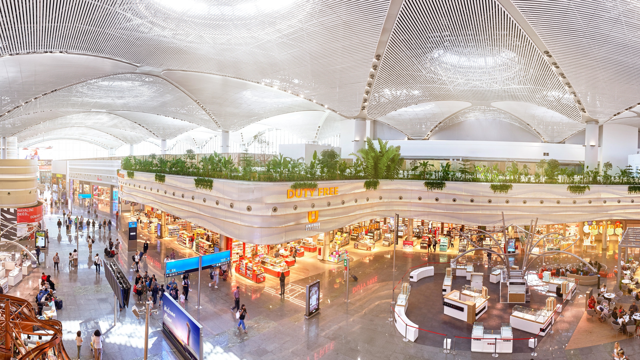 Istanbul featuring interior views and an airport