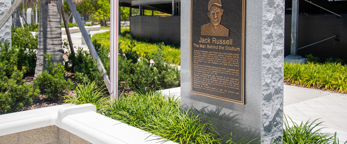 Clearwater showing a park and signage