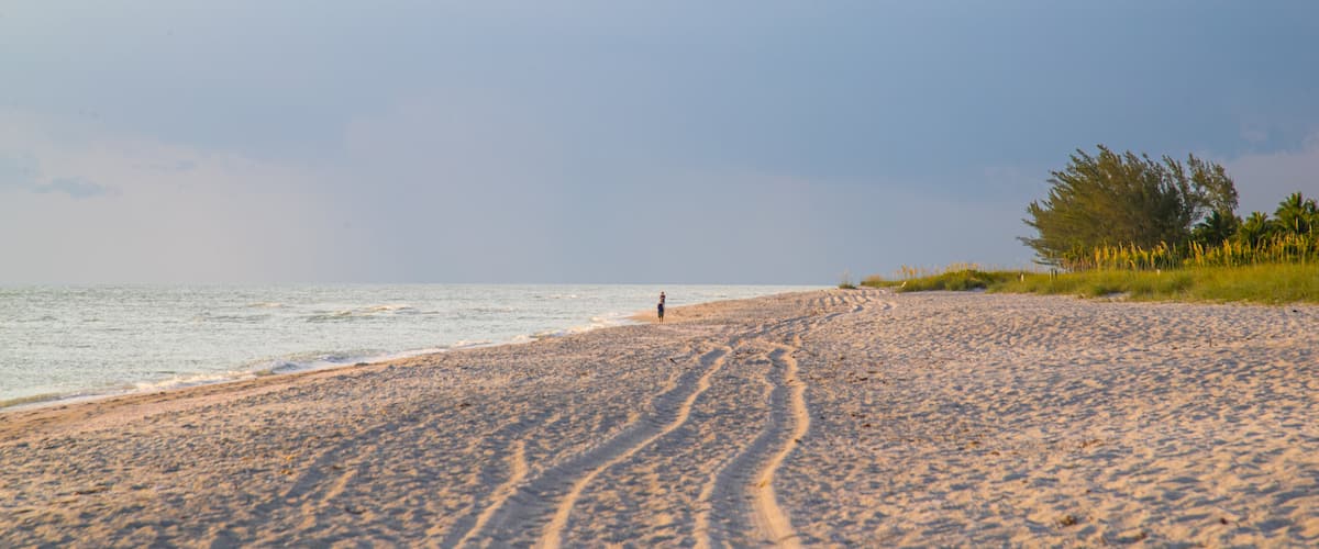 Captiva showing a sunset, general coastal views and a beach